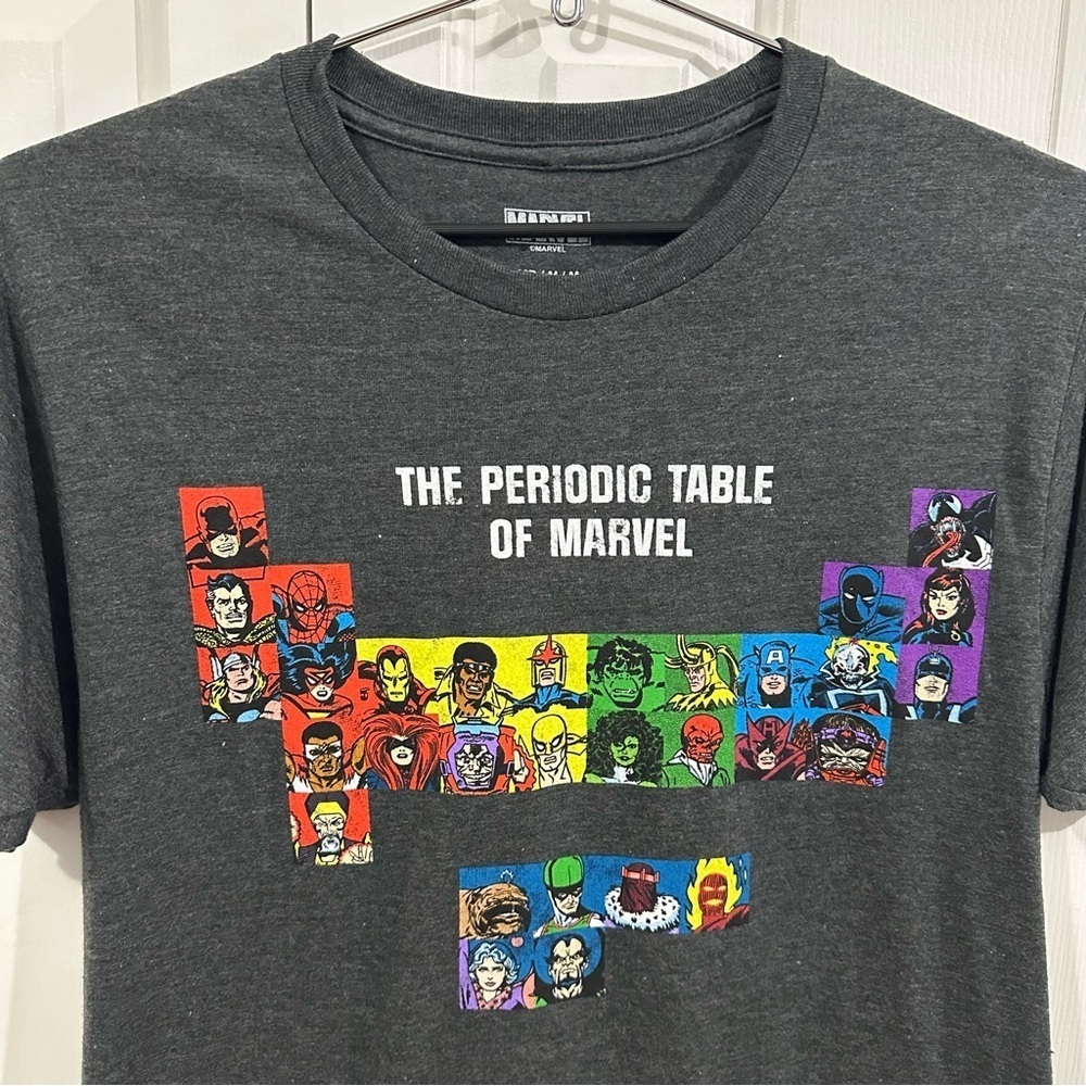 Marvel Periodic Table Shirt - Picture 2 of 5